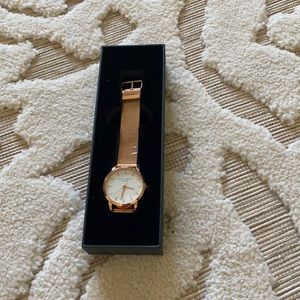 Rose Gold watch